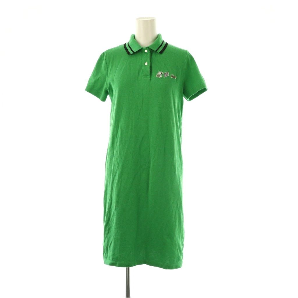 ラコステ LACOSTE × ピーナッツ PEANUTS ポロシャツ ワンピース