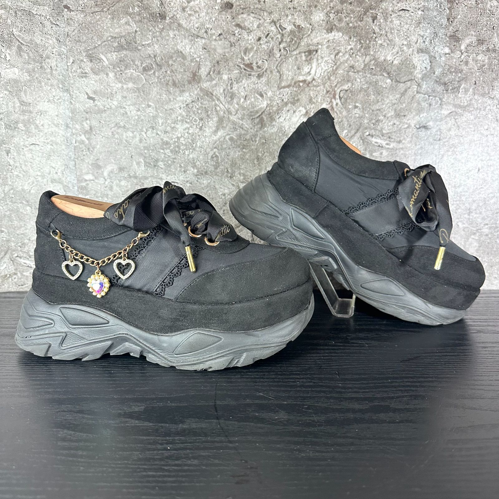 S301 【Y2K】極美品 LIZ LISA リズリサ サイドチャーム ハート