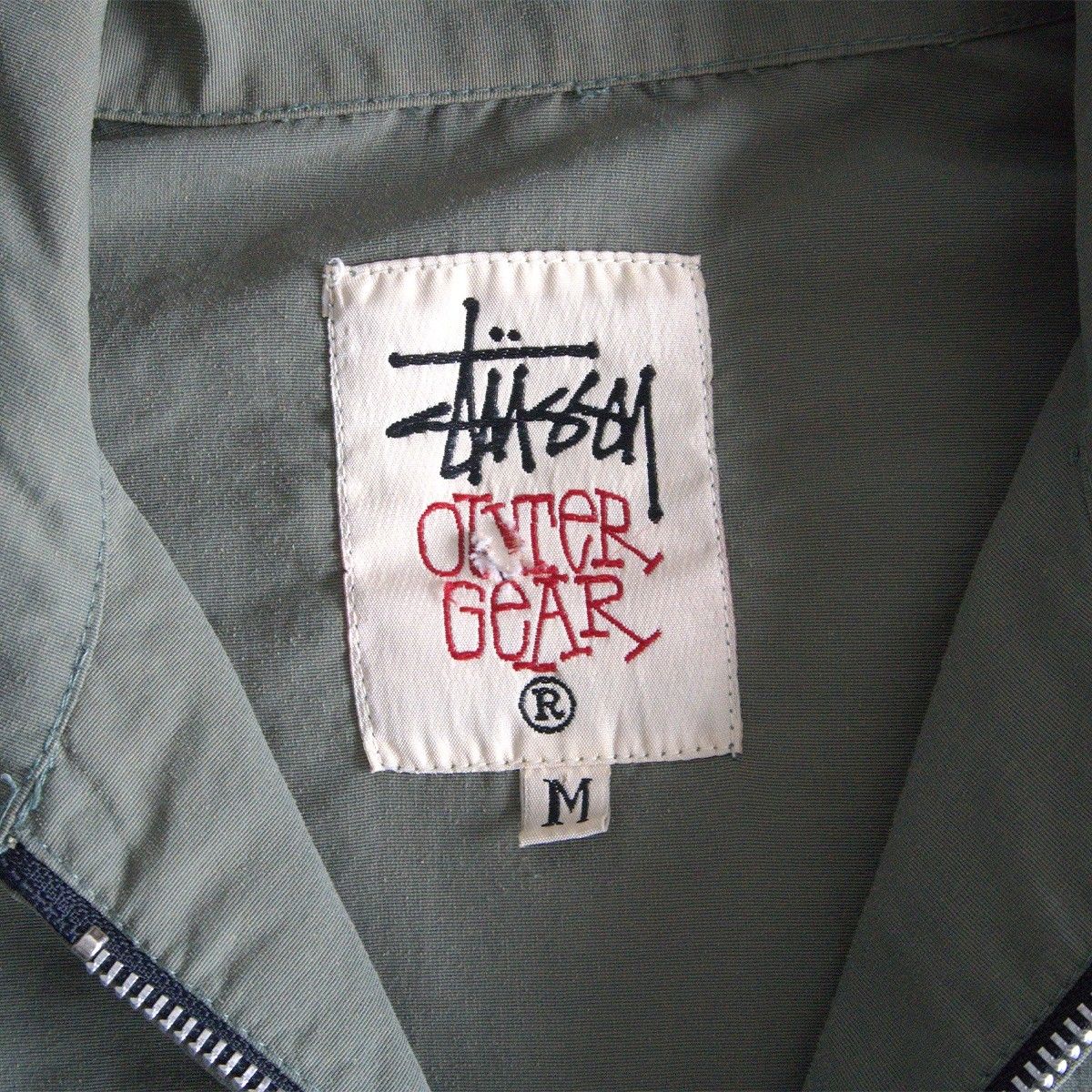90s/USA製】OLD STUSSY【ナイロン ジャケット】 M オールド