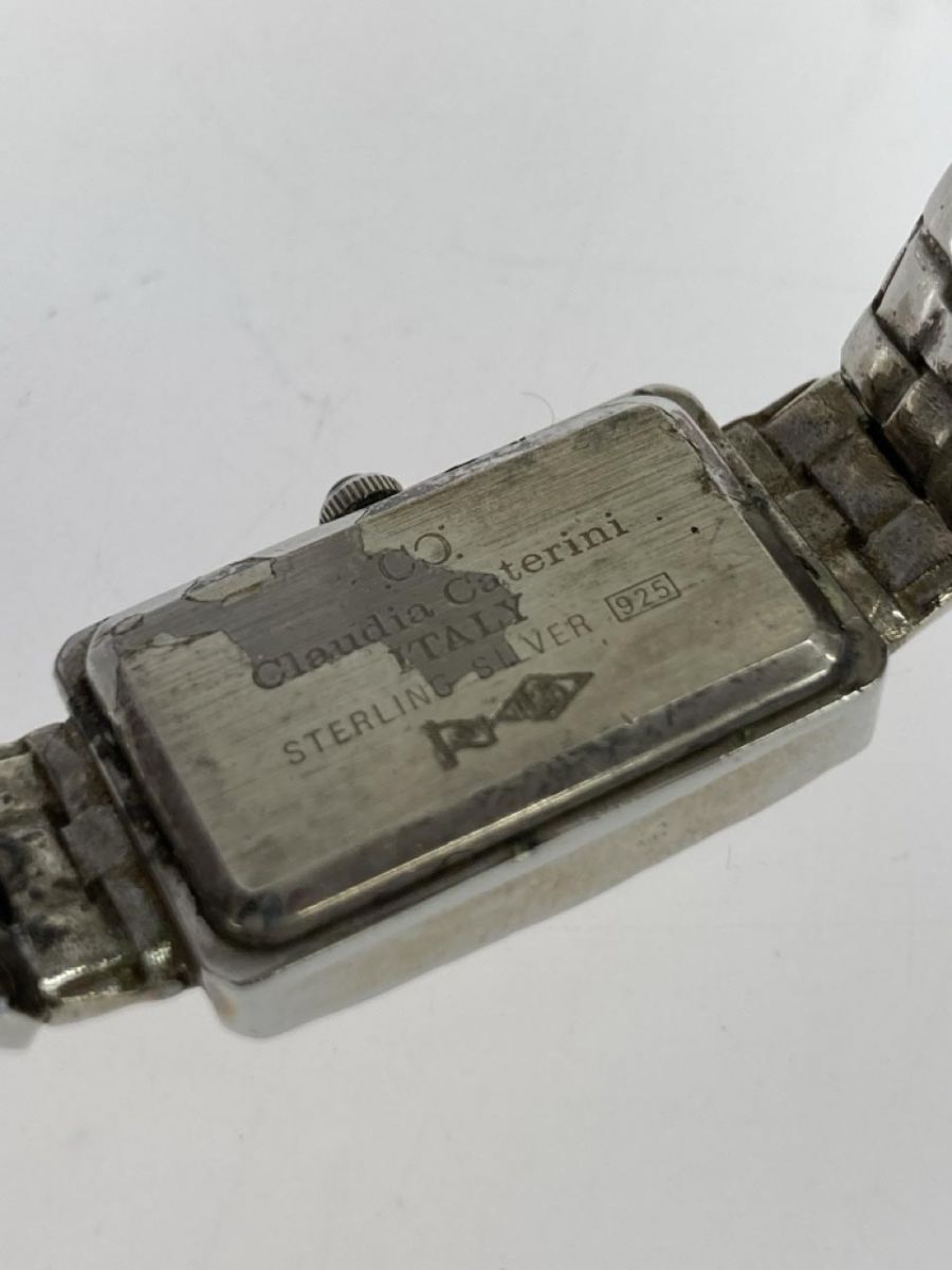 CLAUDIA-CATERINI クラウディアカテリーニ SV925 腕 時計 シルバー