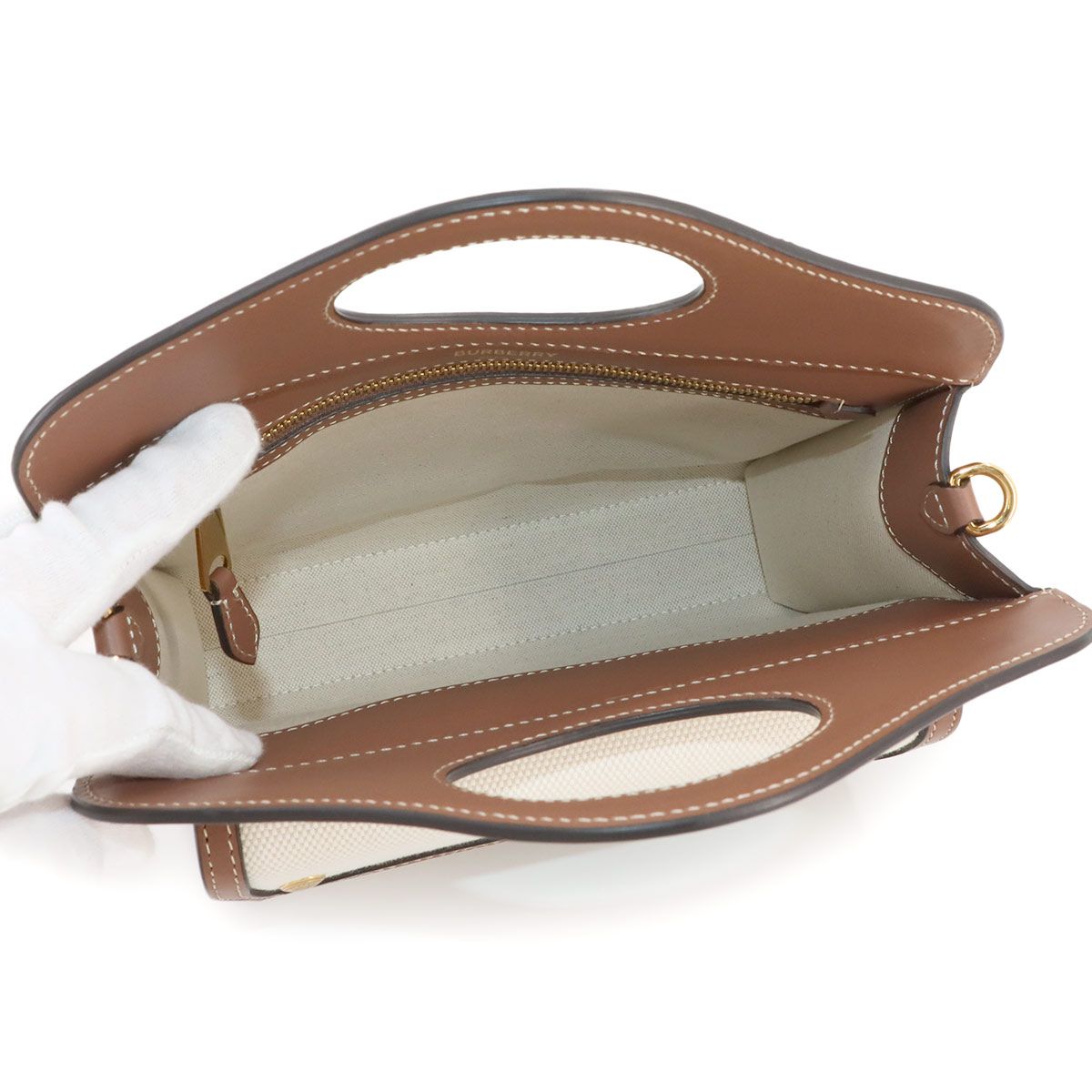 未使用 展示品 バーバリー BURBERRY ミニ ポケットバッグ 2way 未使用 展示品 バーバリー BURBERRY ミニ ポケットバッグ 2way
