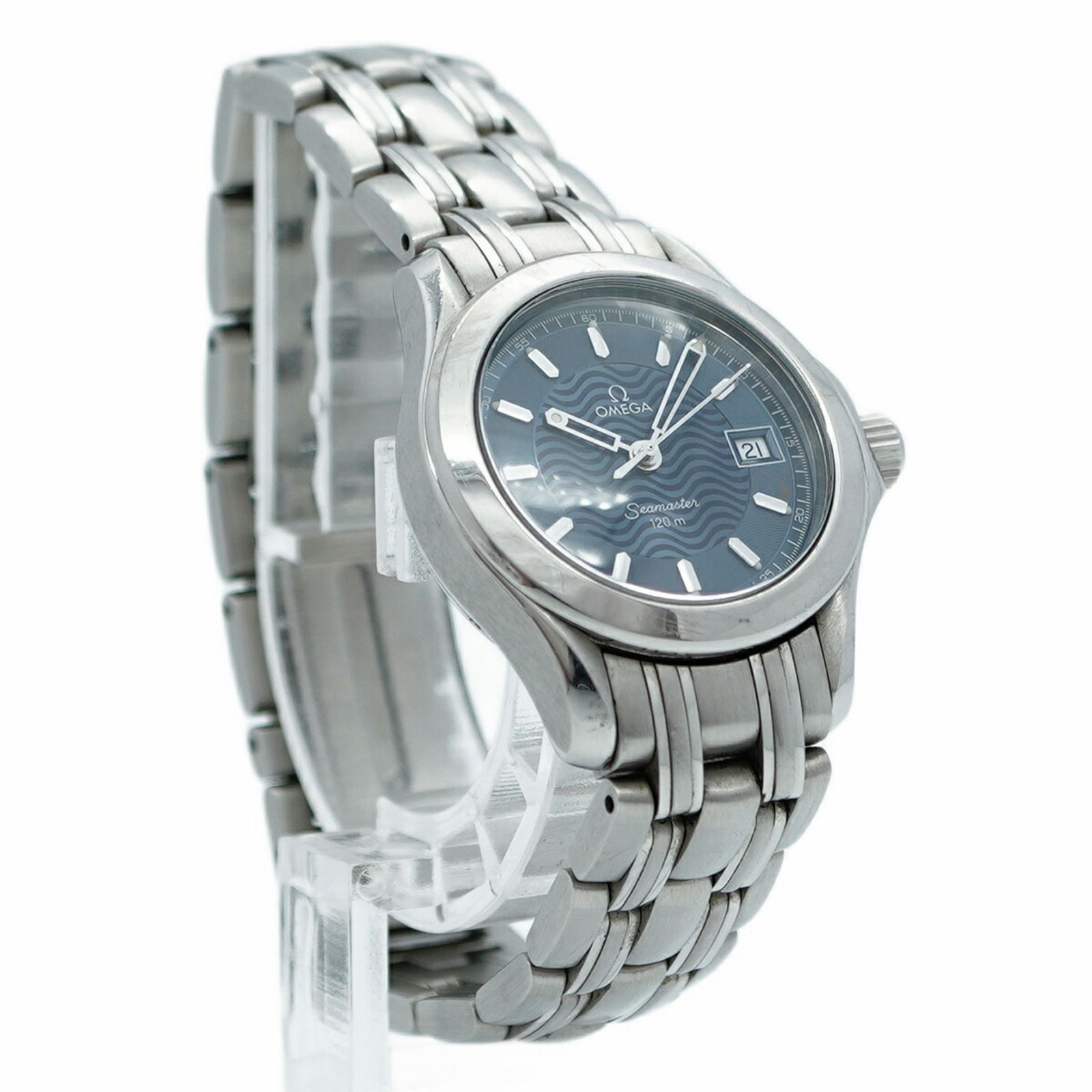 2581.81 ネイビー文字盤腕時計