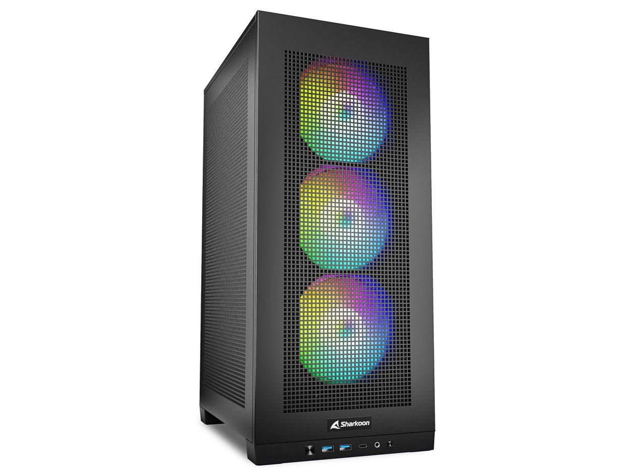 【新品・2営業日で発送】Sharkoon REBEL C20 ITX RGB