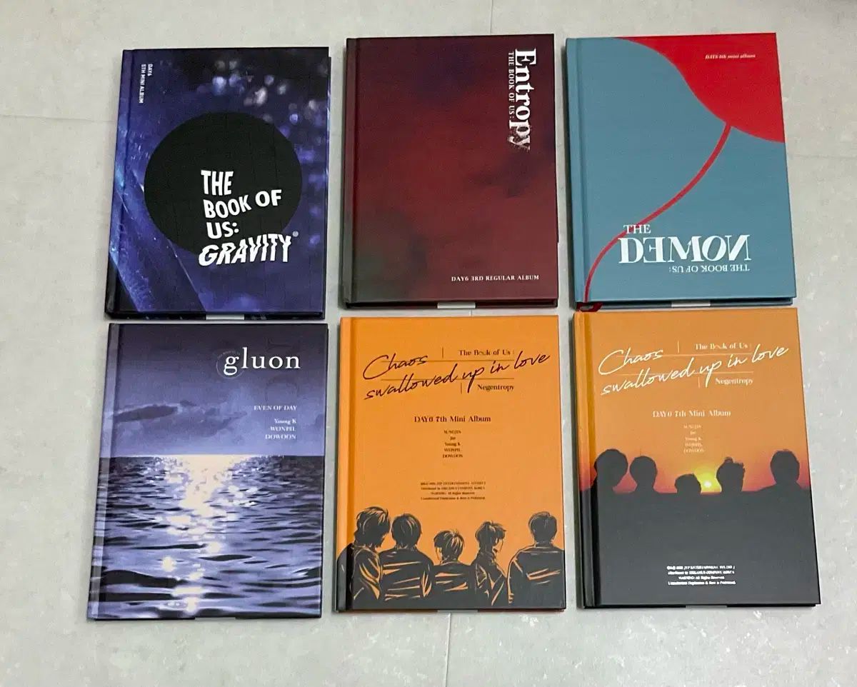 まとめ売り DAY6(デイシックス) The Book of Us パッケージ