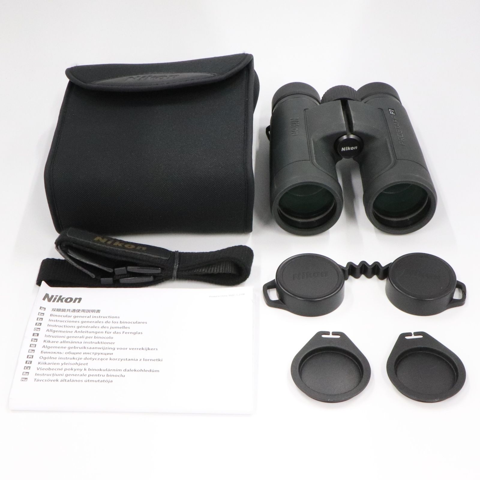 双眼鏡 倍率10倍 ニコン PROSTAFF P7 10x42 可 C