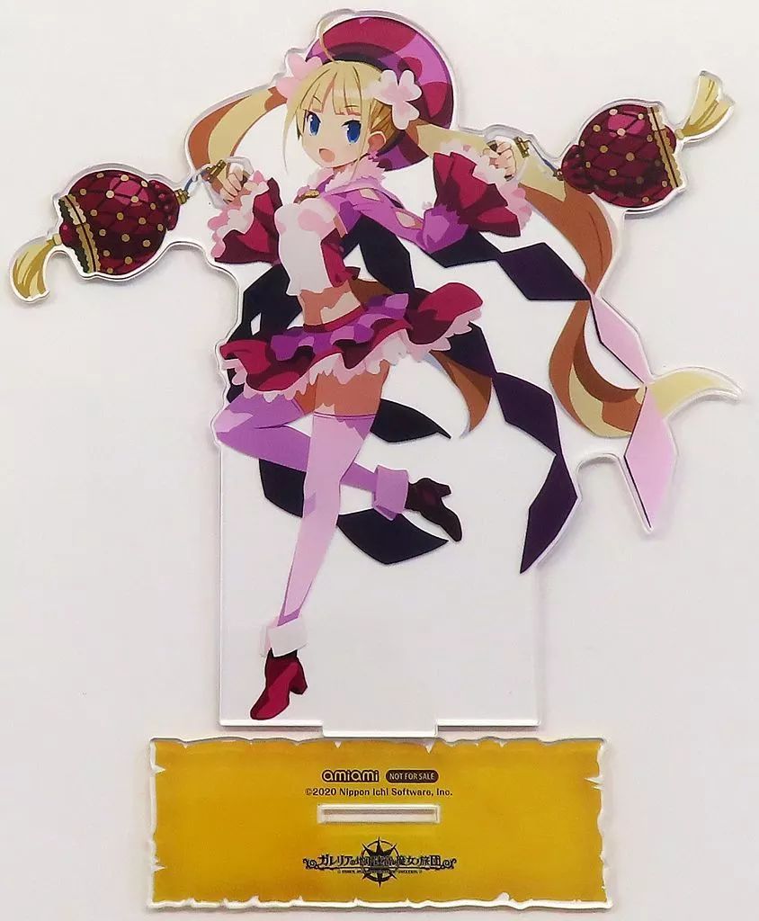 【新作，正規品】 【中古】アクリルスタンド・アクリルパネル シアトリカルスター フィメイル アクリルフィギュアスタンド 「PS4/PS Vitaソフト ガレリアの地下迷宮と魔女ノ旅団」 あみあみ購入特典 アクリルスタンド