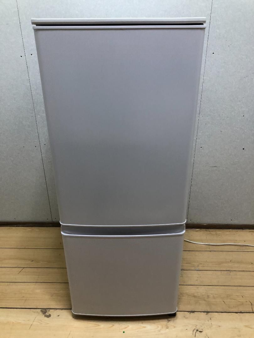 三菱 2ドア 冷凍冷蔵庫 146L MR-P15H-W 2023年 マットホワイト