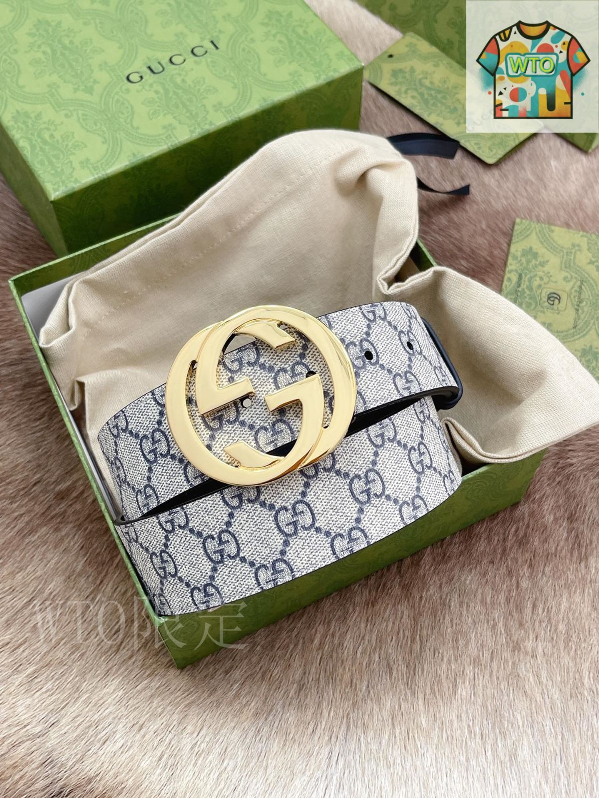 即購入値下げコメントお願いします❁ GUCCI グッチ ベルト 今日特価】Gucci グッチ ダブル G 4.0cm ベルト-3 - メルカリ