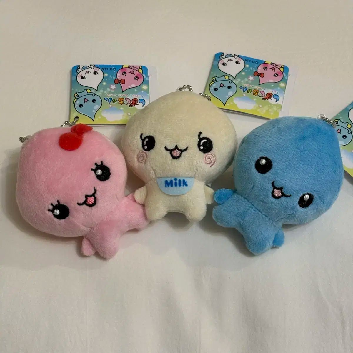 しずくちゃん トリクル 友達たち 人形 キーホルダー ミルク セット