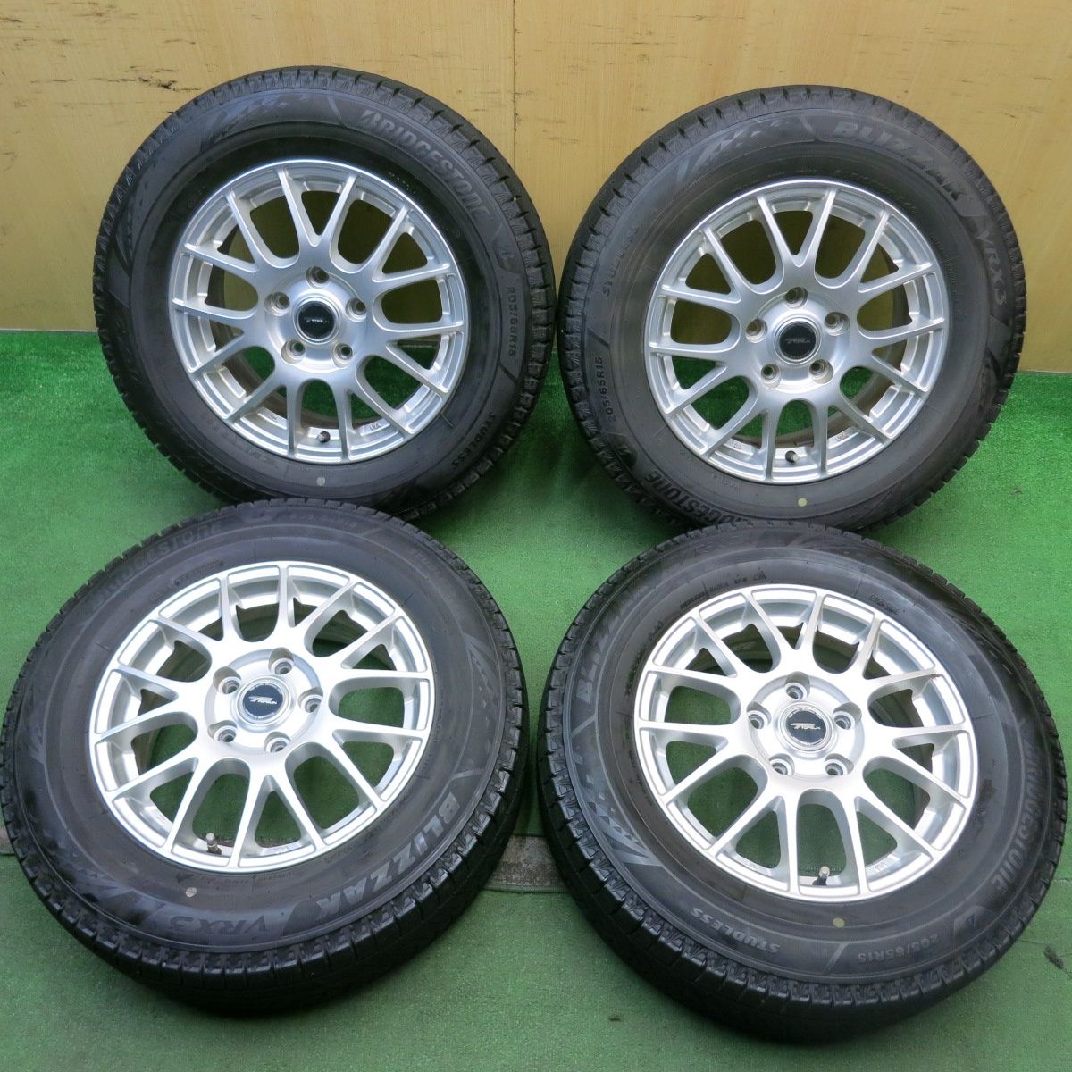 ﾊﾞﾘ溝❗155⁄65R13 155/65R13 ブリジストンVRX2 バリ溝 VRX20年製ﾌﾞﾘｼﾞｽﾄﾝ