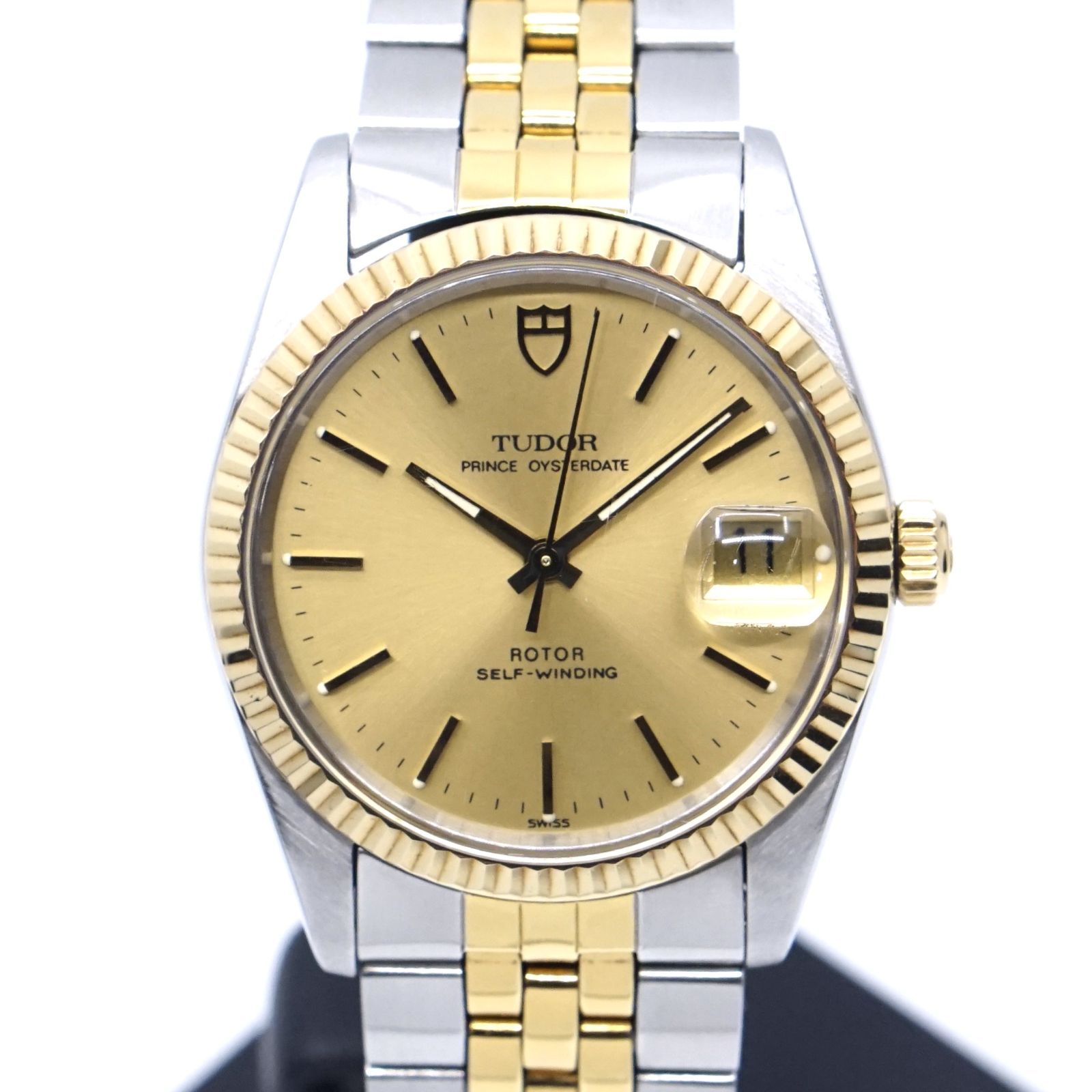 チュードル チューダー TUDOR プリンスデイト 74033 メンズ腕時計 自動巻き シャンパン 1年保証 25-M-827