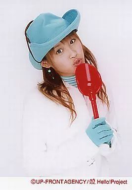 中古】生写真(ハロプロ) モーニング娘。/高橋愛/衣装白・帽子水色