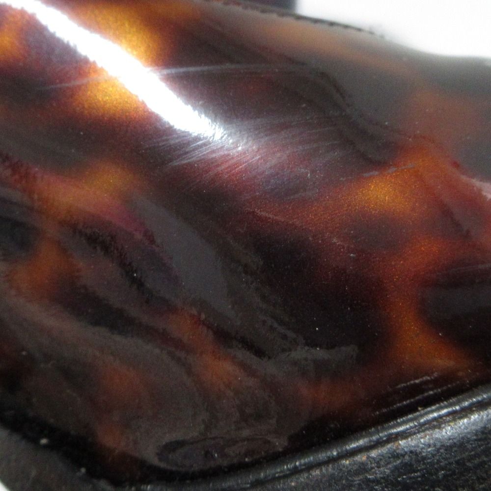 美品 DRIES VAN NOTEN ドリスヴァンノッテン レオパード柄 チャンキー  