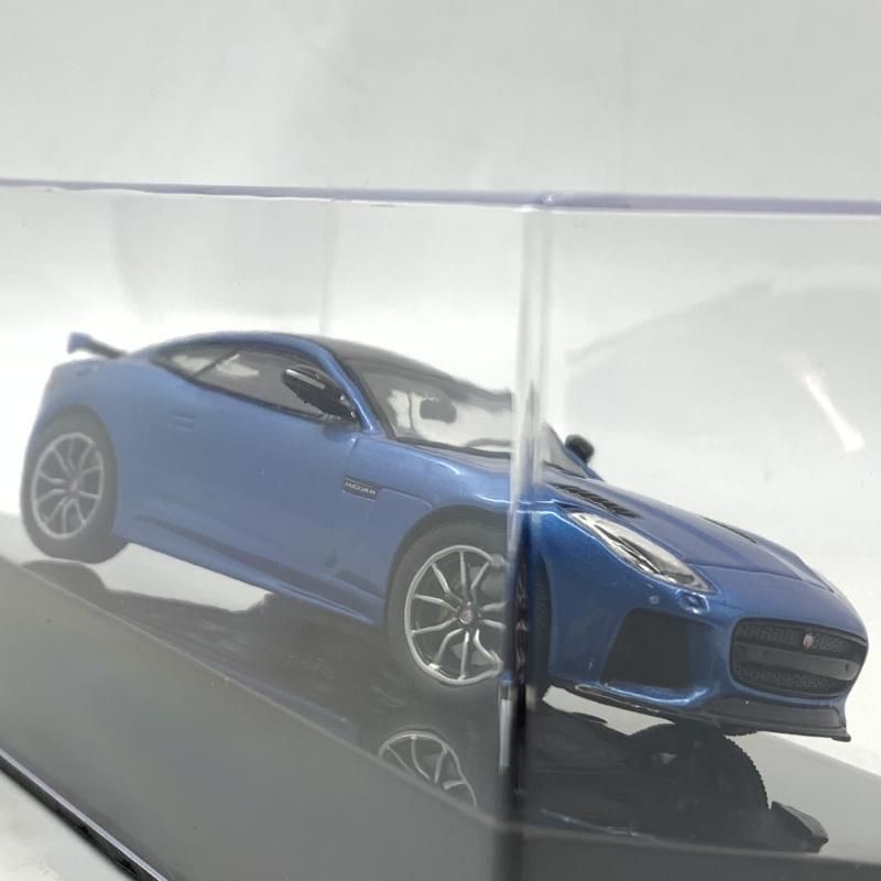 【中古】ixo 1/43 ジャガー Fタイプ SVR 2016 ブルー ミニカー【箱色あせあり】[10][240010475245] 中古】箱日焼け)1/43 イクソ ジャガー Fタイプ SVR 2016 ブルー