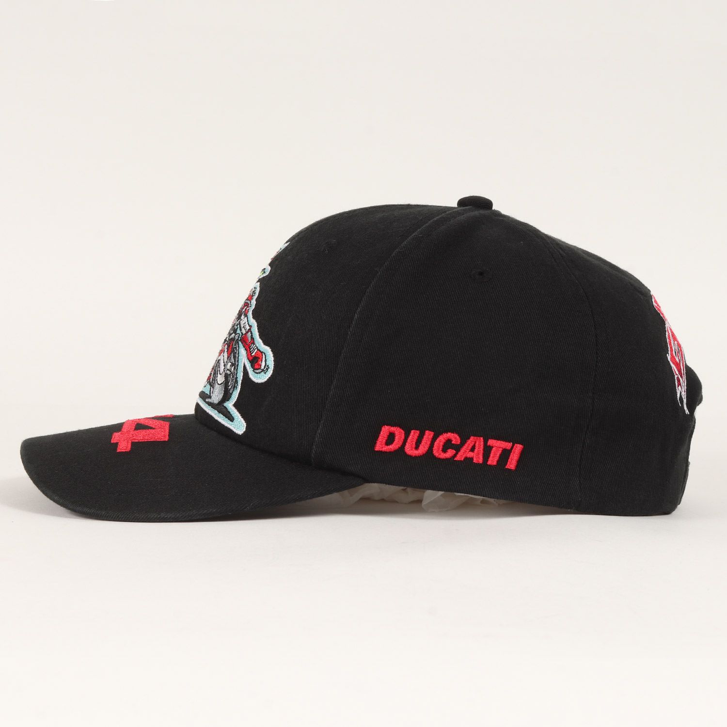 新品 Supreme シュプリーム キャップ 24SS Ducati バイカー キャラクター 6パネルキャップ 6-Panel Hat ブラック 黒  コラボ 帽子【メンズ】 - メルカリ