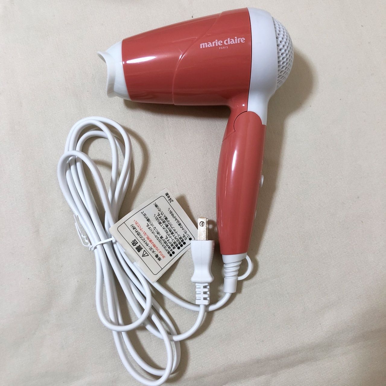 H070 美品 marie claire コンパクト ヘアドライヤー MC-509 タマハシ