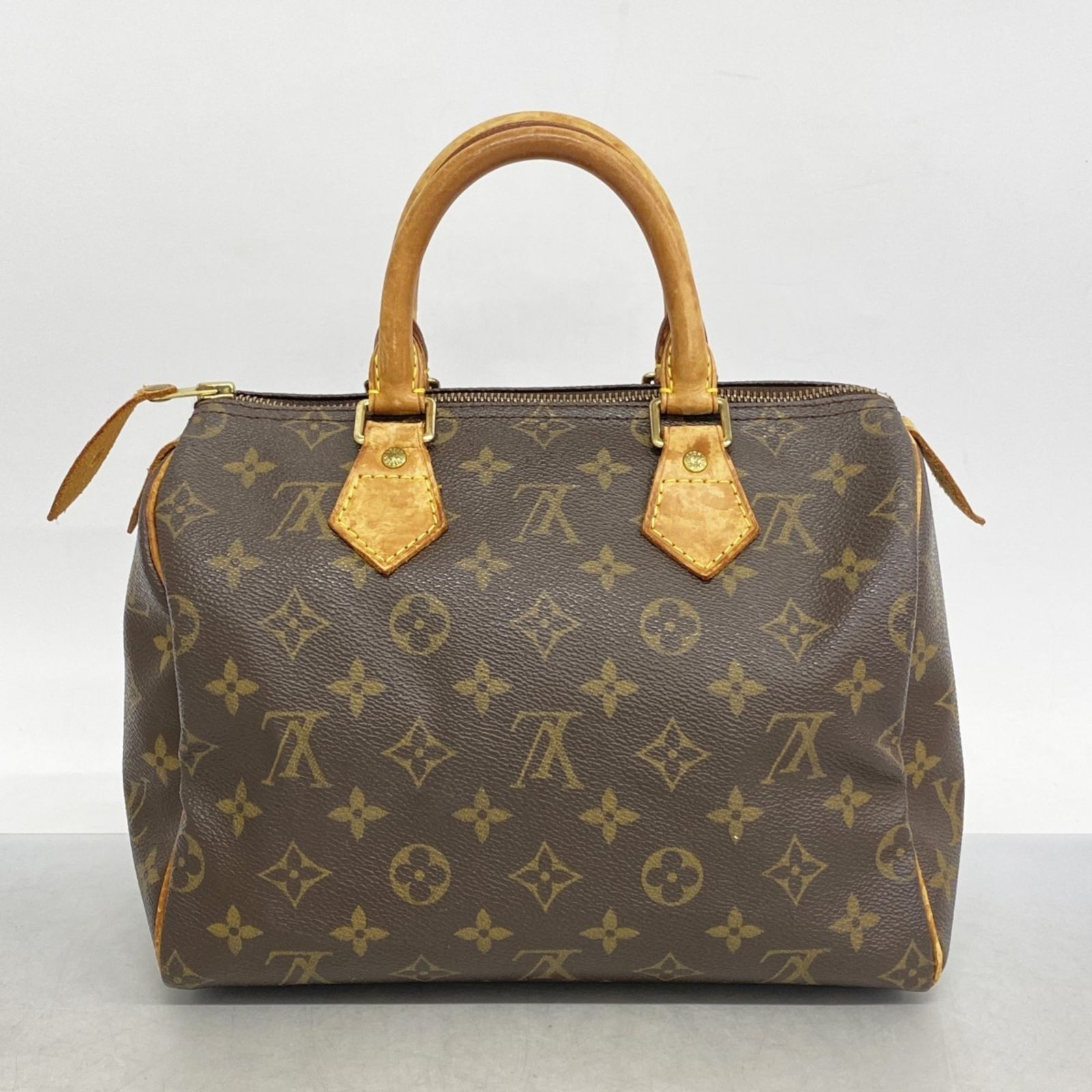 LOUIS VUITTON ハンドバッグ モノグラム スピーディ30 ブラウン LOUIS VUITTON オールドスピーディ30モノグラムボストン
