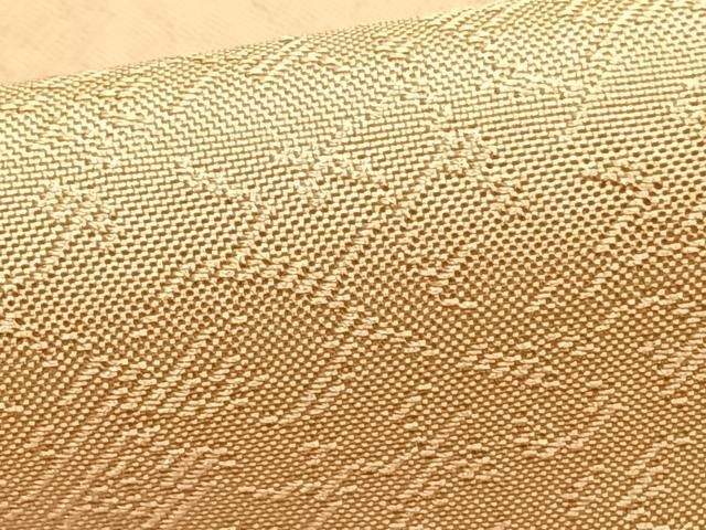 平和屋着物▽上質な色無地 単衣 飴色 正絹 逸品 AAAZ9280fy - メルカリ