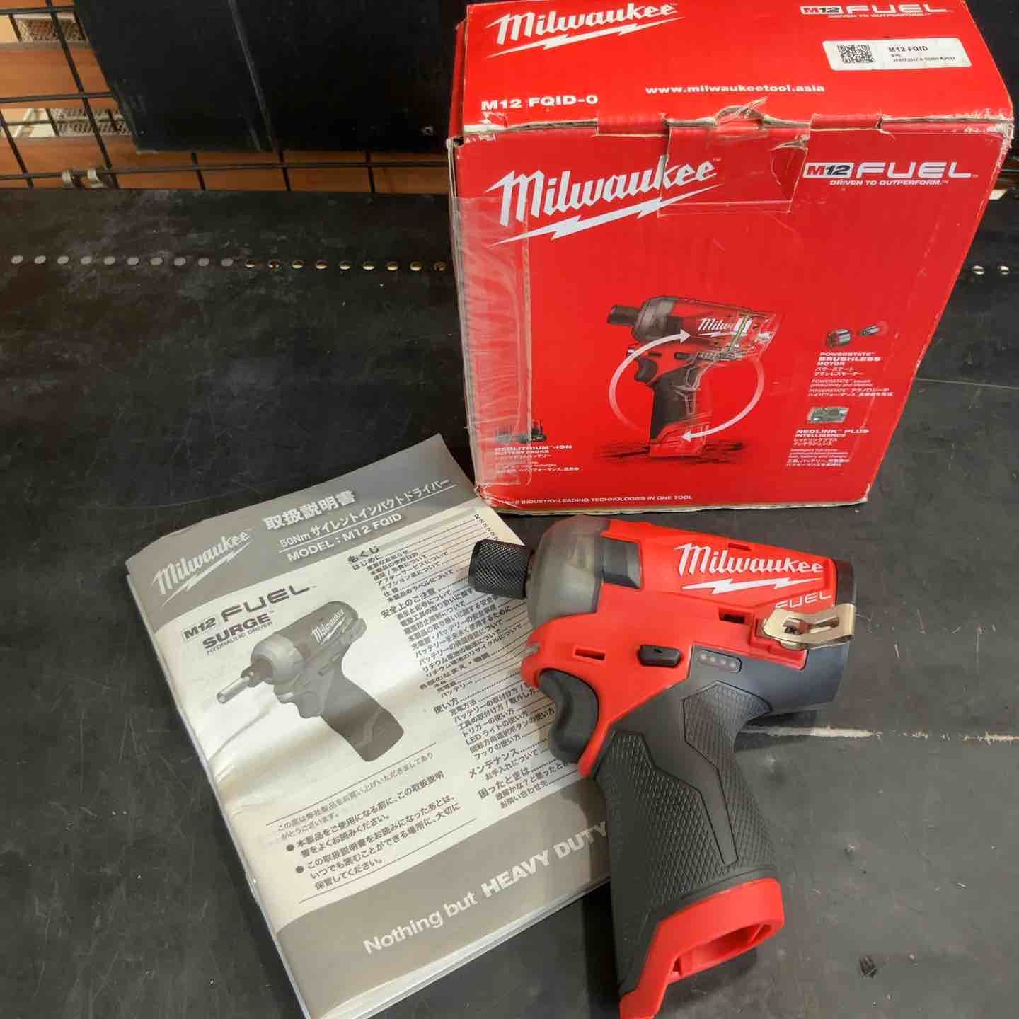 ◇ミルウォーキー(milwaukee) M12 FUEL サイレントインパクト 