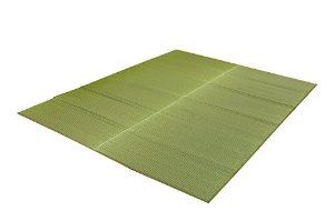 【新品・4営業日で発送】イケヒコ 純国産 い草ラグカーペット 『Fソリッド』 グリーン 約140×200cm（裏:ウレタン）