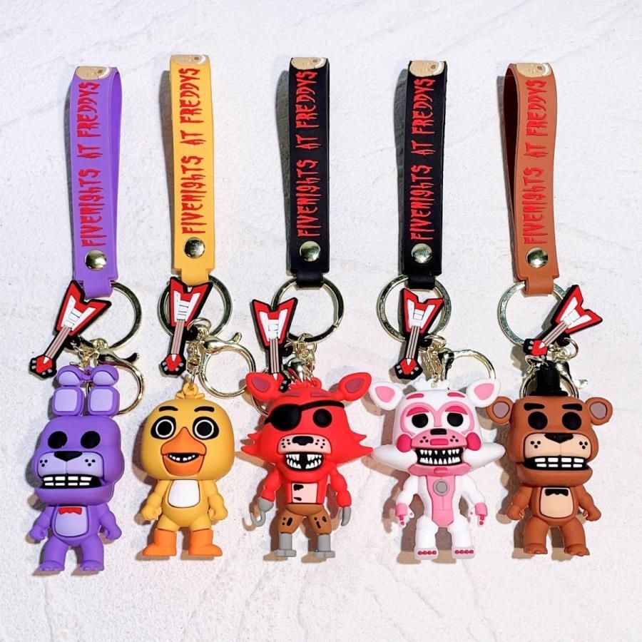 FNAF 人形 キーホルダー ファイブナイツアットフレディーズ キー