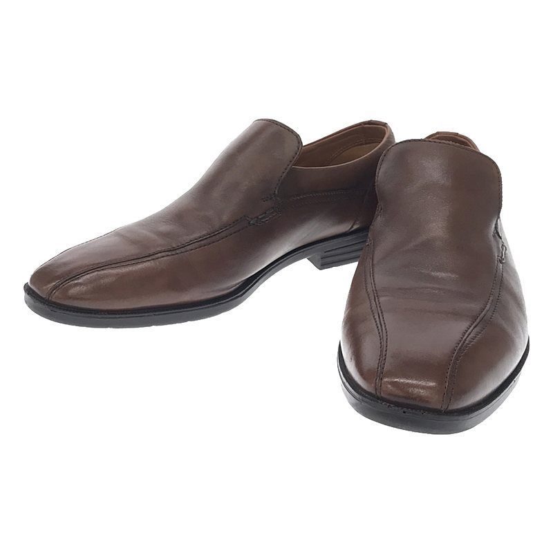 clarks / クラークス | レザー スリッポンシューズ | UK7 | ブラウン | メンズ