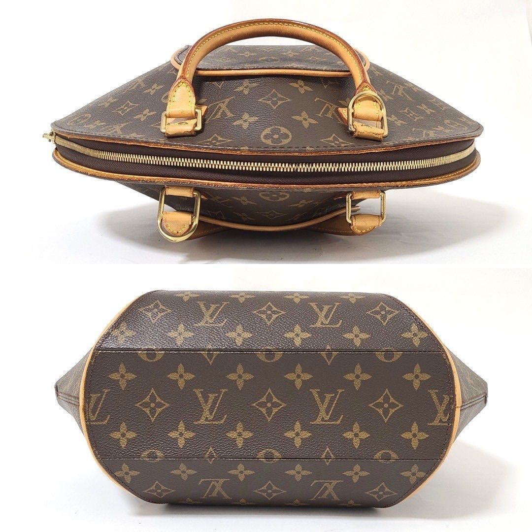 超美品】ルイヴィトン エリプス モノグラム MM ハンドバッグ M51126 ブラウン PVC レザー レディース LOUIS VUITTON(CB023-m)  - メルカリ