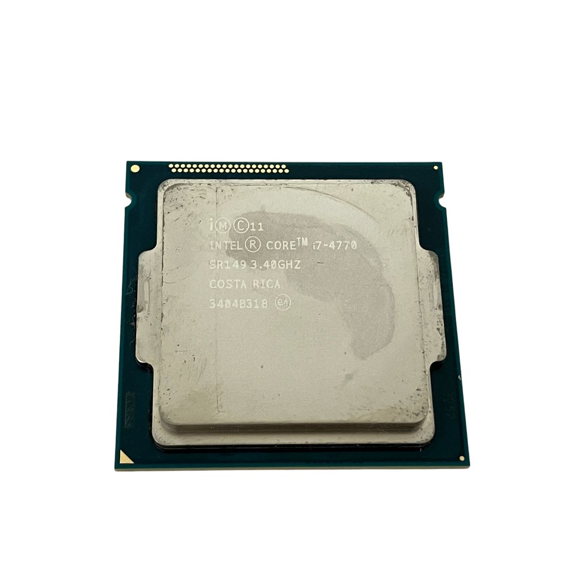 Intel Core i7-4770 CPU プロセッサー 第4世代 インテル PC周辺