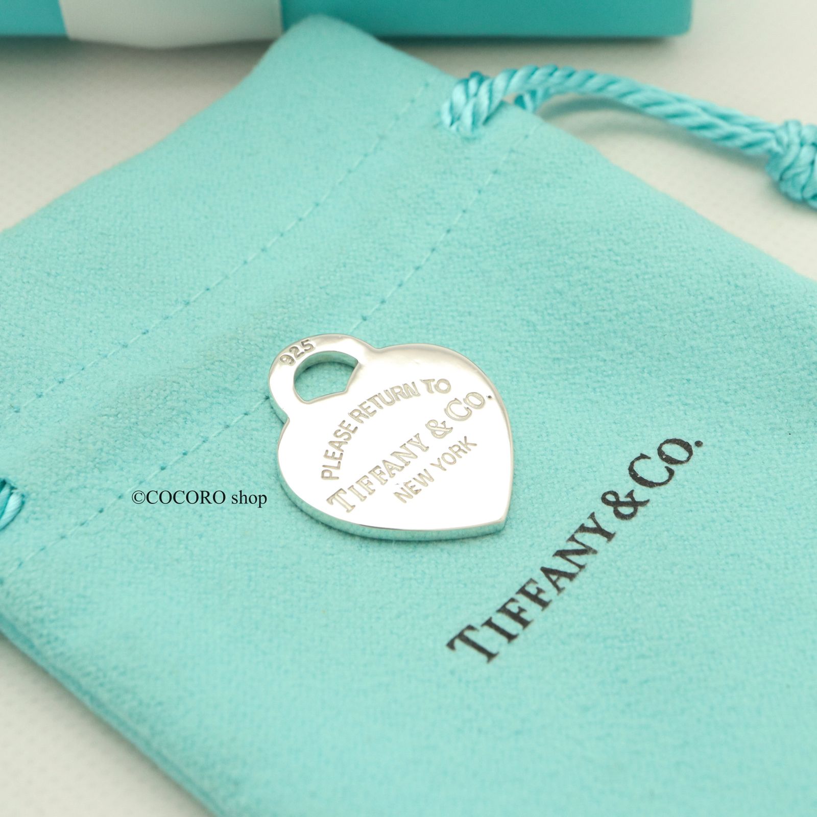 ティファニー TIFFANY-Co. リターントゥ ティファニー ミディアム ハート タグ チャーム AG925