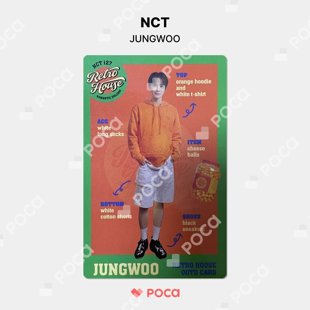 NCT ジョンウ ホログラム トレカ NCT ジョンウ トレカ Ay-Yo POSTCARD + HOLOGRAM PHOTO CARD SET