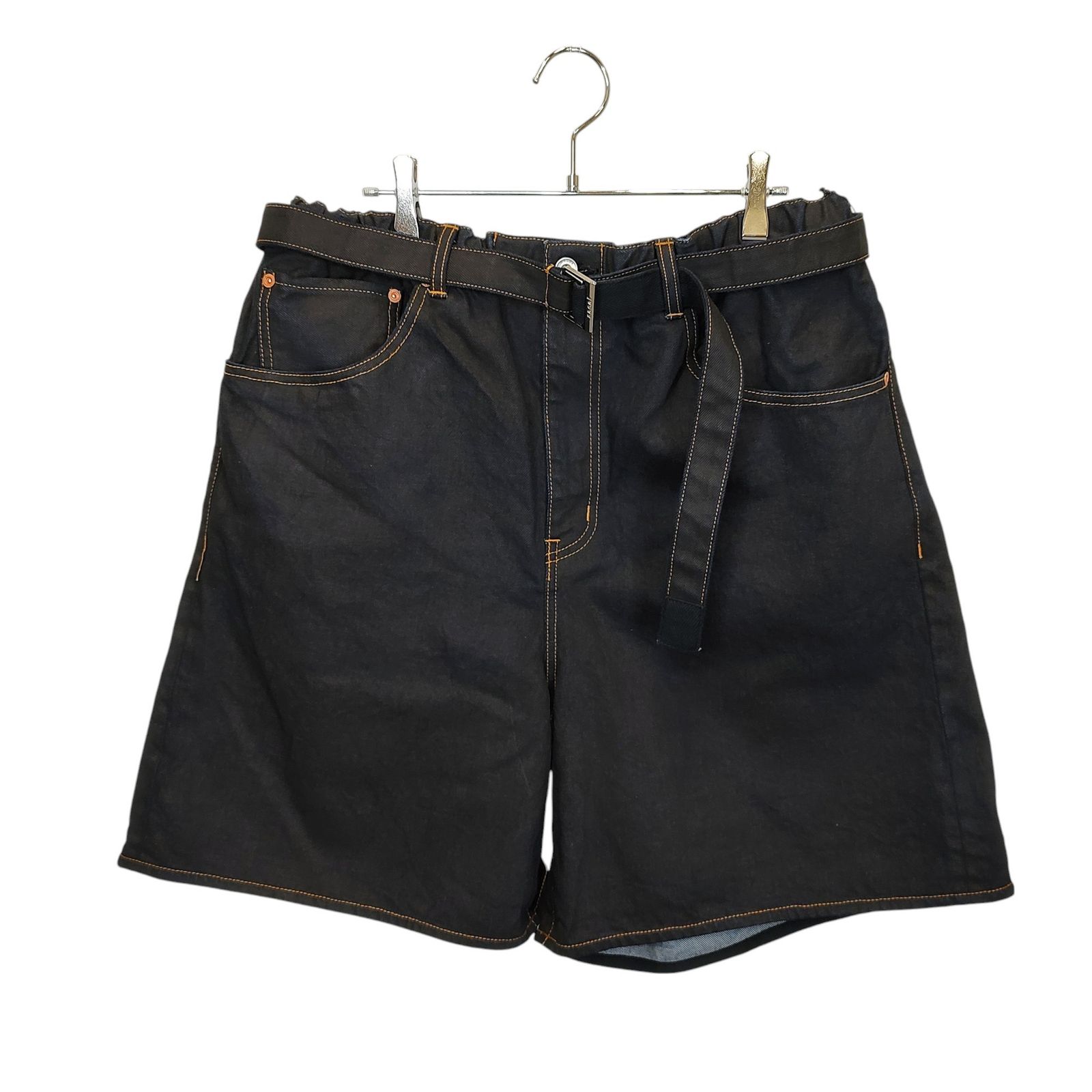 sacai サカイ 24SS Denim Short Pants デニム ショート ハーフ パンツ 24-03440M 2 インディゴ
