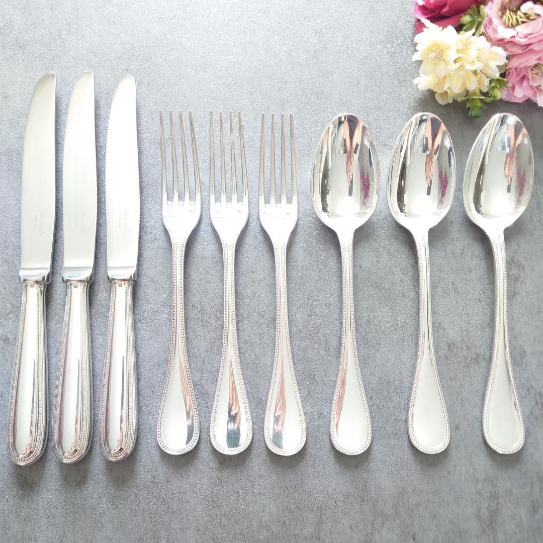 クリストフル パール テーブルサイズ 9点