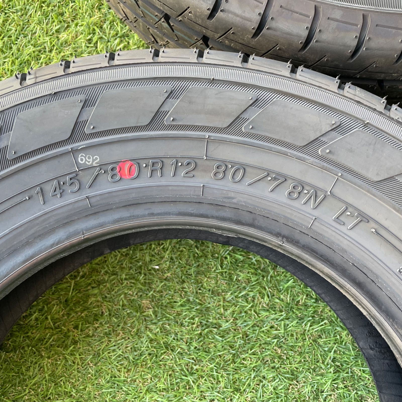 25年製・新車外し】DA17V スズキ エブリイ ヨコハマ タイヤセット