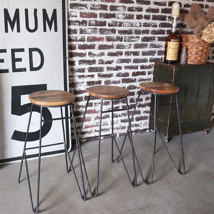 ビンテージ/鉄脚/アイアンチェア/スツール/バーチェア/ハイチェア/店舗什器/② ビンテージ/鉄脚/アイアンチェア/スツール/バーチェア/ハイチェア/店舗