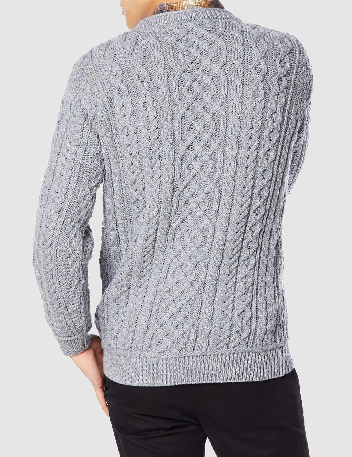 アランウーレンミルズ セーター B420 Aran sweater メンズ ASS13_cold メルカリ