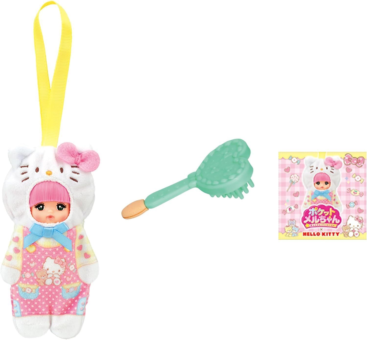 【新品】 パイロット ポケットメルちゃん ドール ハローキティおでかけチャームセット 