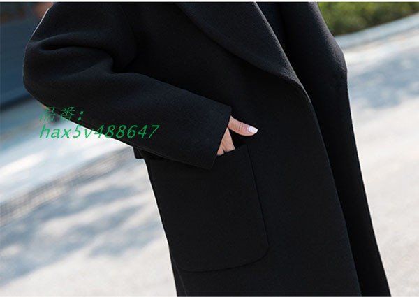  チェスターコート レディース 秋冬 韓国風 通勤 黒 秋コート 秋アウター 長袖 ジャケット ロングコート 襟付き チェスター おしゃれ hax 5 v 488647 チェスターコート ジャケット アウター