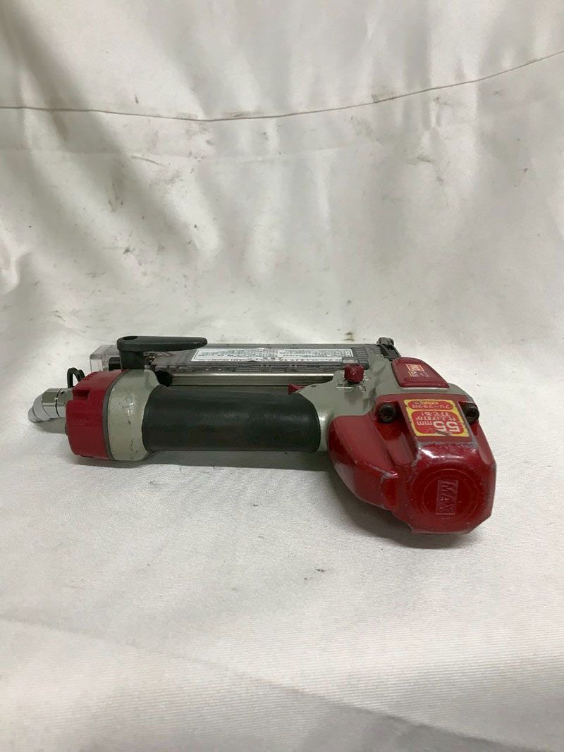 北見市発】マックス MAX スーパーフィニッシュネイラ TA-255/F55MO 赤