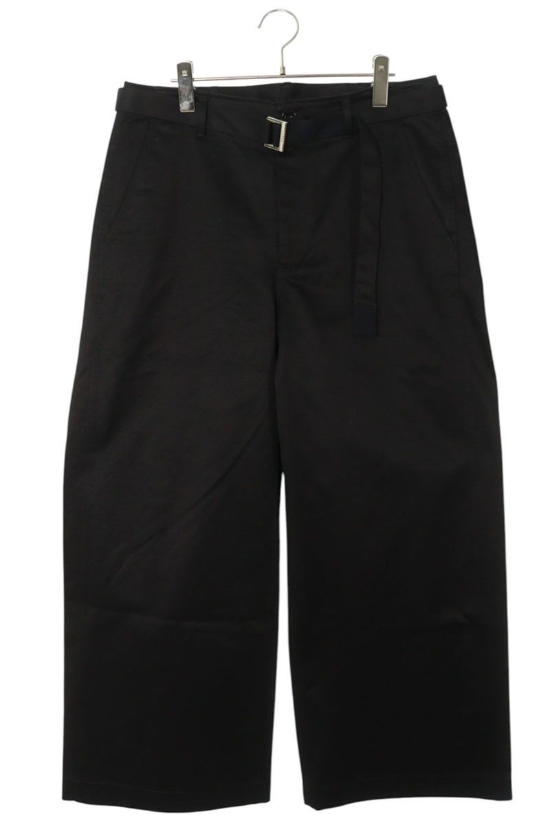 sacai コットンパンツ　チノパン SACAI 25SS Cotton Chino Pants ベージ サイズ 0 25-03894M
