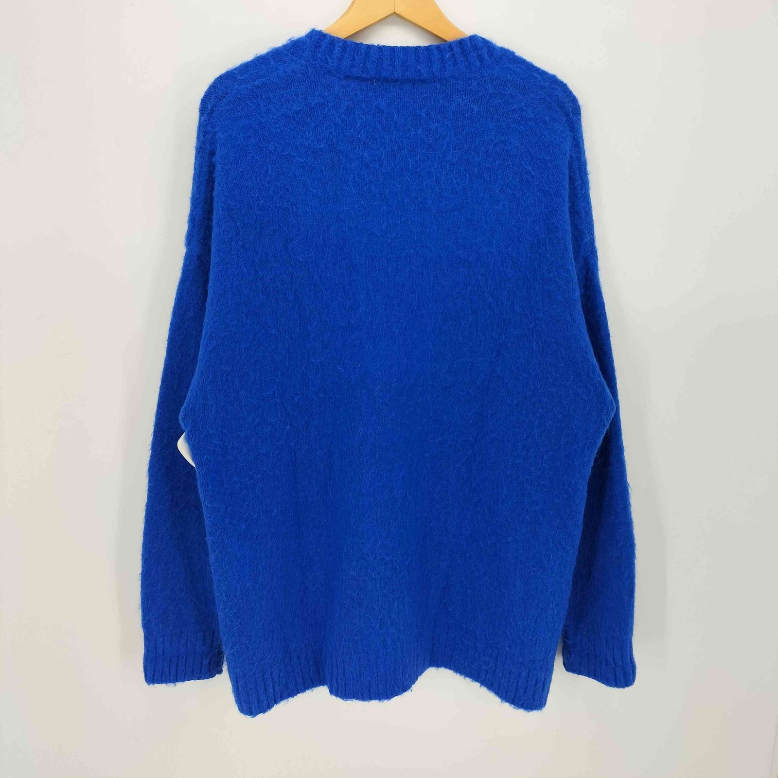 ユーズドフルギ USED古着 {{JAM APPAREL}} アルパカ混 シャギーニット カーディガン メンズ JPN：L 