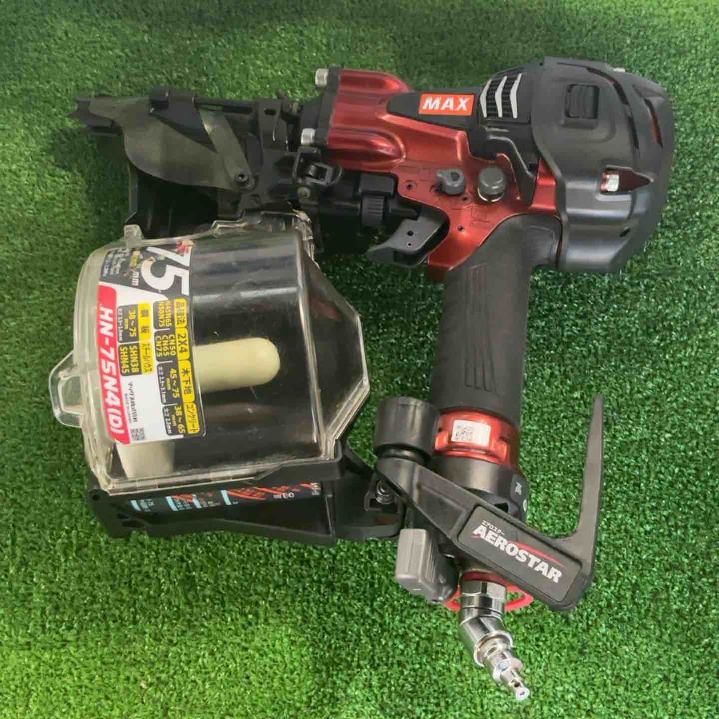 マックス MAX 高圧エア釘打ち機 HN-75N4 D -R 草加店
