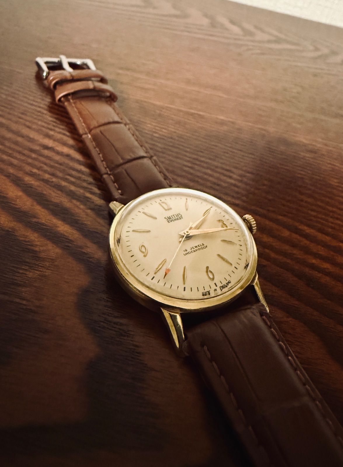 60s SEIKO Sportsman 手巻 17石 裏蓋タツノオトシゴ 腕時計