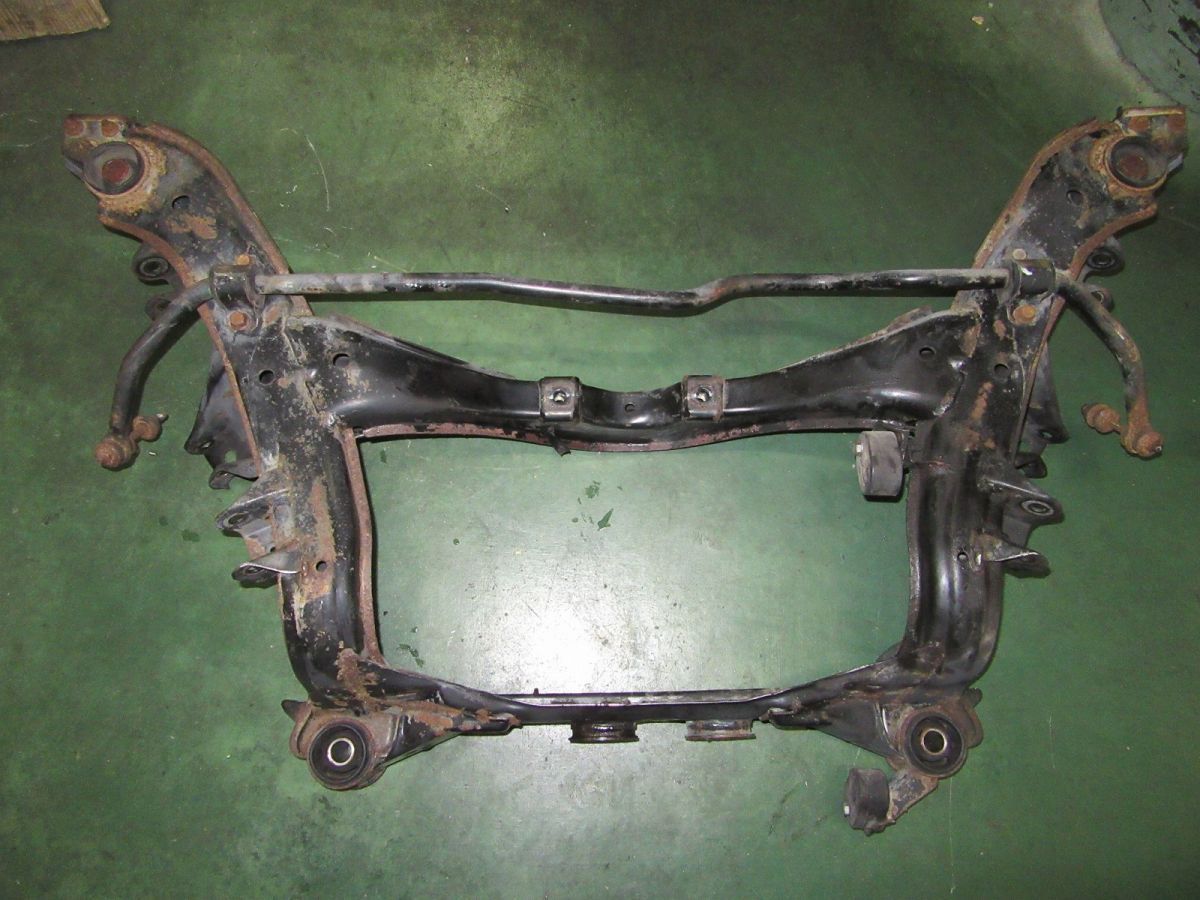 日産 R34 ER34 スカイライン 4ドア ターボ マニュアル RB25DET 純正 リアメンバー リアサスペンションメンバー リアスタビライザー