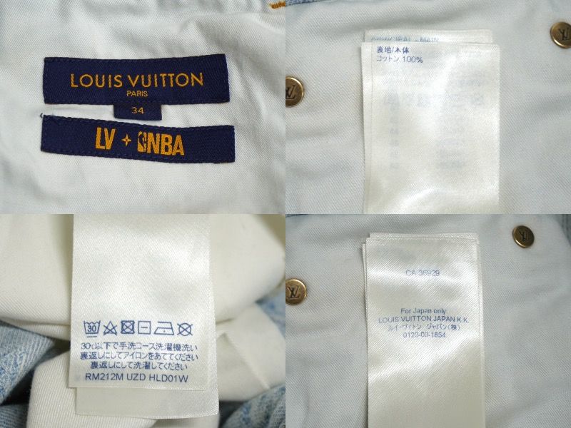 選ぶなら size 総柄パンツ LOUISVUITTON】NBAコラボ 34 メンズウェア - メンズウェア