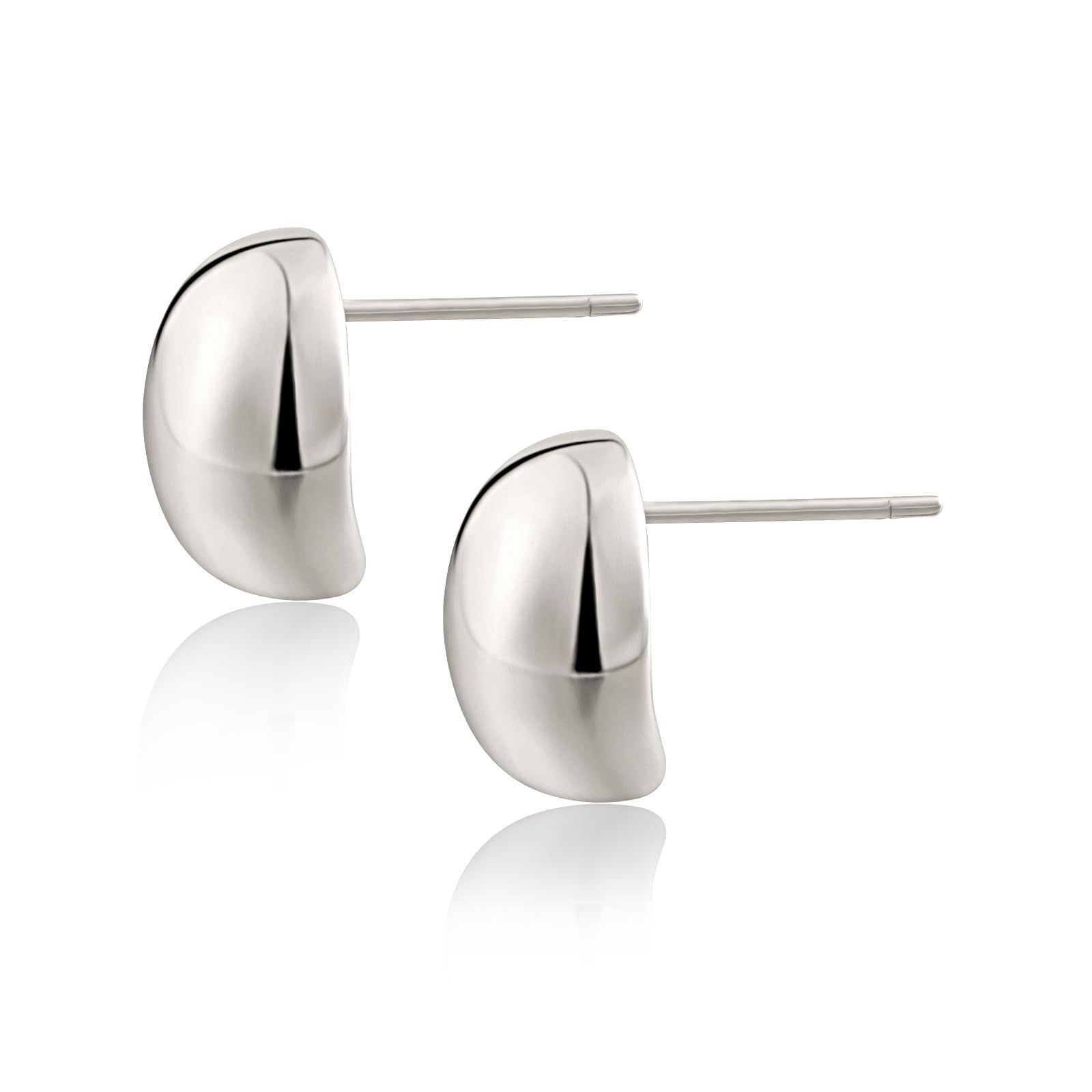 Amazon | Pasurohu ピアス K18 18金コーティング シルバー925