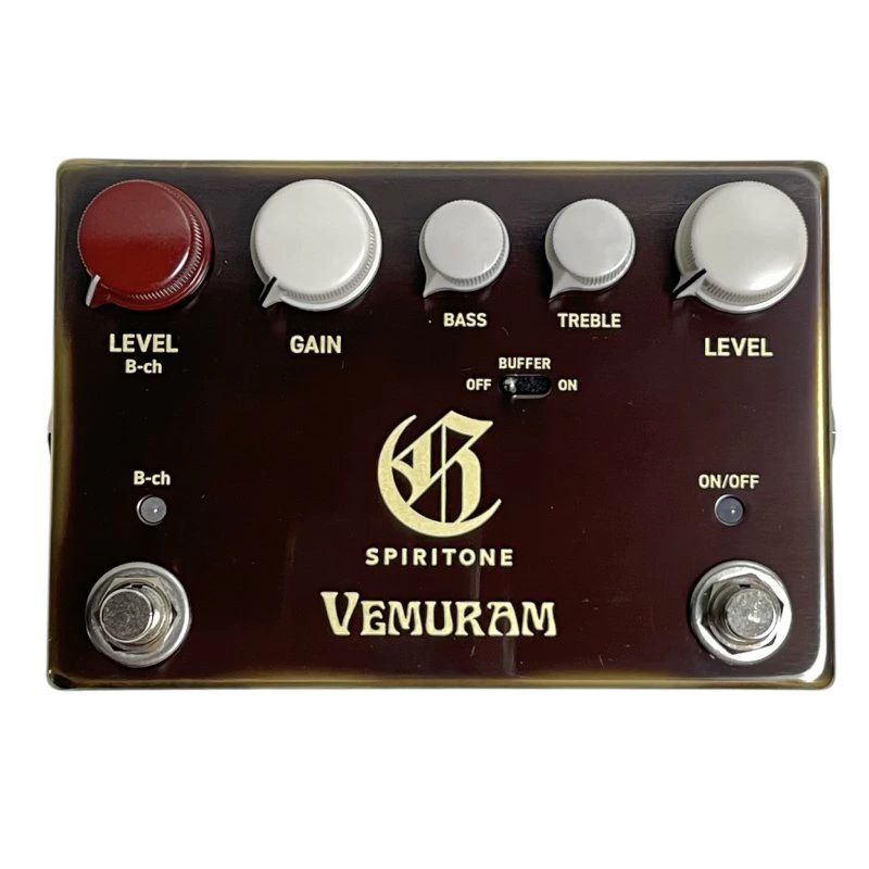 Vemuram Spiritone 新品未開封 Char氏のこだわりが詰まった1台：VEMURAM「SPIRITONE」の発売が
