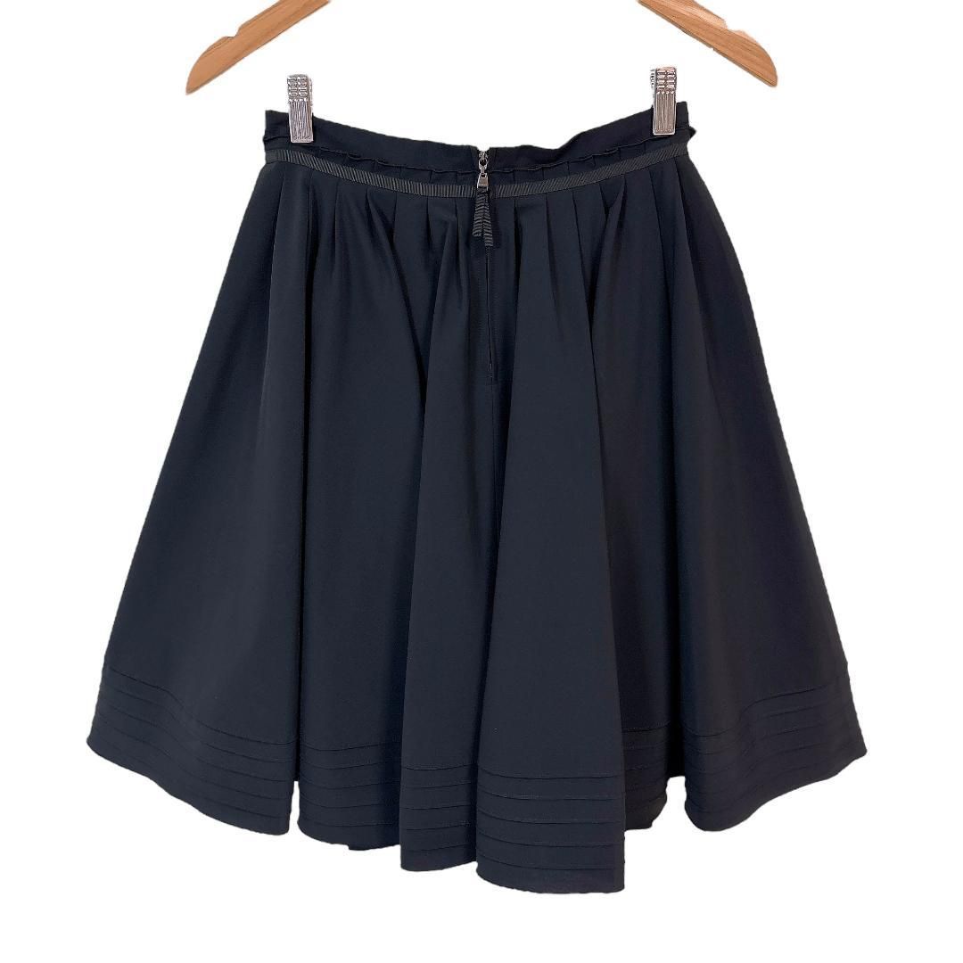 フォクシーニューヨーク フ スカート 膝丈 シャギー 40 裾ボーダー SIROKUMA-CORPORATION_COM