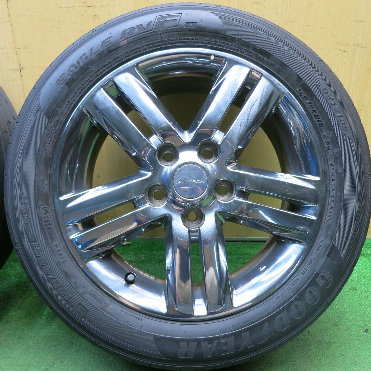 4本価格☆日産 セレナ ライダー 純正 AUTECH 195/60R16