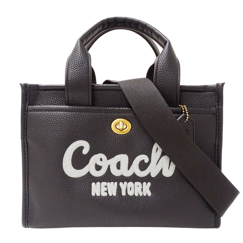 コーチ COACH バッグ トートバッグ レザー 黒 F54758 スムースレザー