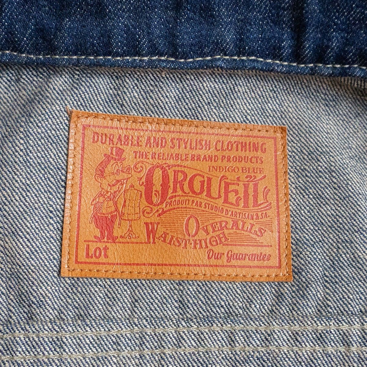 ビッグサイズ44/美品】ORGUEIL【DENIM JACKET】デニムジャケット G 